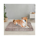 Dog Mat Pet Calming Bed Memory M Coffee Medium