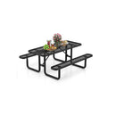 Outdoor Picnic 184Cm Table And Bench Set For 8