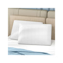 3D Cutting Cooling Gel Memory Foam Pillow Set Of 2 With Pillowcase