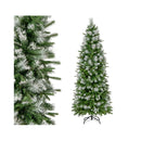 190Cm Flocked Christmas Tree With Pine Needles