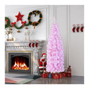 Pre Lit Artificial Christmas Tree With Branch Tips For Decoration