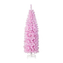 Pre Lit Artificial Christmas Tree With Branch Tips For Decoration