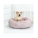 Pet Bed Cat Dog Donut Nest Calming Xxl Pink Xx Large