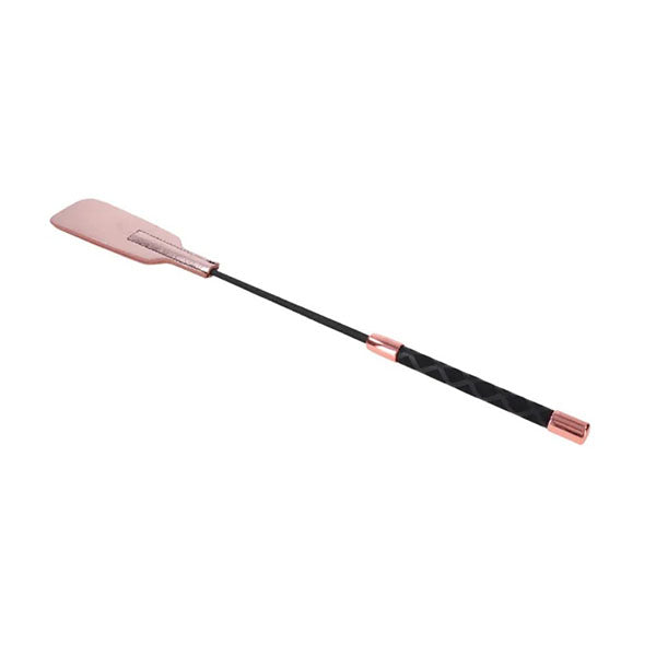 Sex And Mischief Brat Crop Rose Gold 47 Cm Crop Whip