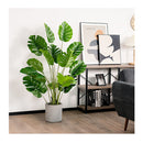 Artificial Tree Faux Monstera Deliciosa Plant For Indoor Outdoor