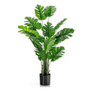 Artificial Tree Faux Monstera Deliciosa Plant For Indoor Outdoor