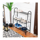 3 Tier Scrollwork Design Metal Plant Stand For Balcony Garden Yard