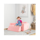 8 Pieces Kids Modular Play Sofa With Detachable Cover For Playroom