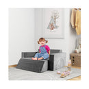 8 Pieces Kids Modular Play Sofa With Detachable Cover For Playroom