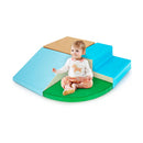 4 Piece Kids Climb Crawl Playset For Nursery And Kindergarten