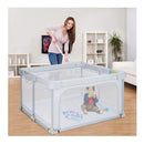 124Cm Foldable Baby Playpen Interactive Activity Center With Balls