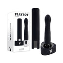 Playboy Pleasure Pleasure Zone Black Vibrator With Usb Charging Dock