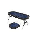 Foldable Poker Table For Blackjack Texas Hold Casino Leisure Game