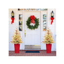 122 Cm Artificial Entrance Christmas Tree Potted With 313 Branch Tips