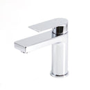Prato Bathroom Single Lever Basin Mixer Tap Luxury Chrome