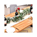 Pre Lit Christmas Wreath And Christmas Rattan