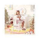 Princess Makeup Dressing Desk And Chair Set With Mirror