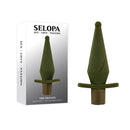 Selopa The Private Green 13 Cm Rechargeable Vibrating Butt Plug