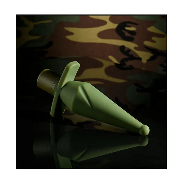 Selopa The Private Green 13 Cm Rechargeable Vibrating Butt Plug