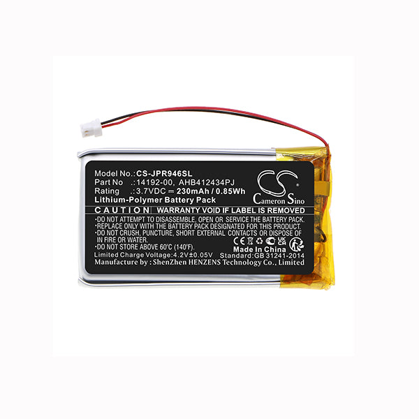 Cameron Sino Cs Jpr946Sl 230Mah Battery For Jabra Pro 9460 Headset