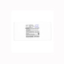 Cameron Sino Cs Xmp110Vx 2400Mah Battery For Dreame P10 Pro Vacuum