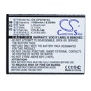 Cameron Sino Cs Cpd707Sl 1500Mah Battery For Coolpad 8707 Mobile