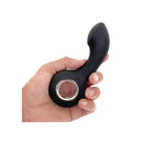 Vers Rechargeable Silicone P Spot Vibe Black 13 Cm Prostate Massager