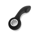 Vers Rechargeable Silicone P Spot Vibe Black 13 Cm Prostate Massager