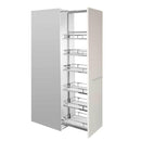 Provedore Pull Out Pantry 300mm Cupboard 1400mm 1700mm Adjustable Height