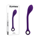 Playboy Pleasure Purple Usb Rechargeable Poseable G Spot Vibrator