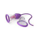 Fantasy For Her Pleasure Purple Vibrator With Flicking Stimulator