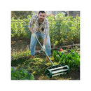 Push Spike Lawn Aerator With Splash Proof Fender