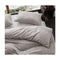 Tufted Ultra Soft Microfiber Quilt Cover Set  Queen Beige