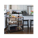 Industrial Kitchen Baker Rack With Lockable Universal Wheel