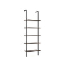 Wall Mounted Display Rack Bookshelf For Office Brown
