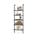 Wall Mounted Display Rack Bookshelf For Office Brown