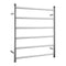 Towel Rack Stainless Steel Rail Clothes Warmer Round Chrome