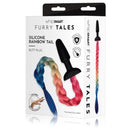 Whipsmart Furry Tale Silicone Butt Plug With Tail