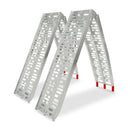 2x Heavy Duty Aluminium Trailer Ramps