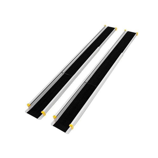 Aluminum Adjustable Loading Wheelchair Telescoping Track Ramp