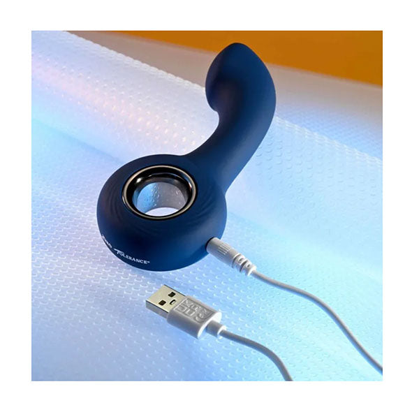 Zero Tolerance The Reach Blue Usb Rechargeable Vibrating Anal Plug