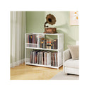 3 Tier Record Player Stand Turntable End Table With 3 Dividers