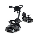 3 In 1 Ride On Push Car With Adjustable Canopy And Steering Push Bar