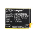 Cameron Sino Cs Wkm531Sl 2400Mah Battery For Wiko Ridge 4G Mobile