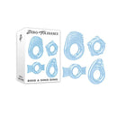 Zero Tolerance Ring A Ding Ding Clear Cock Rings Set Of 4