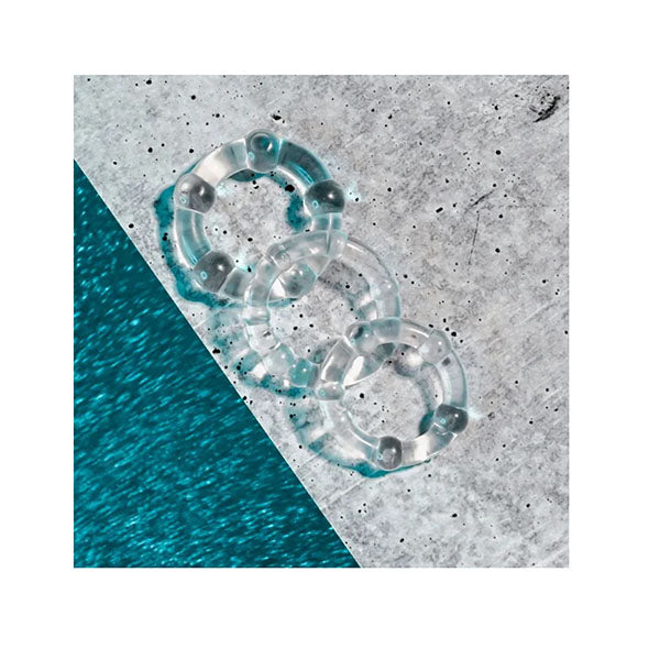 Selopa Erection Rings Clear Cock Rings Set Of 3