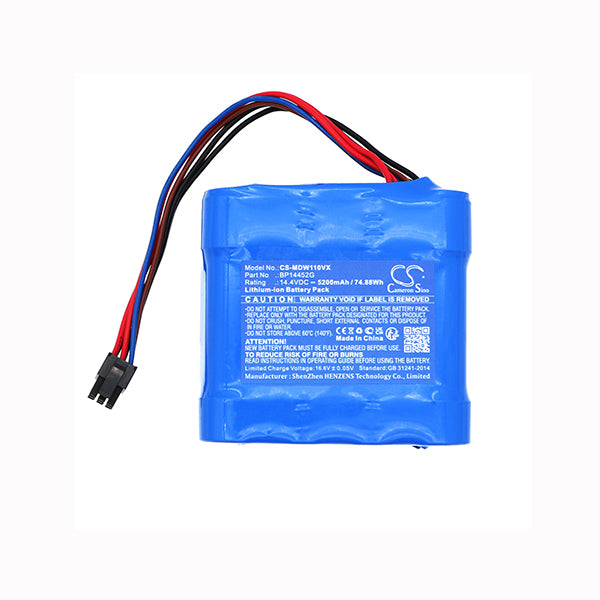 Cameron Sino Cs Mdw110vx 5200mah Battery For Media Rm2102 Vacuum