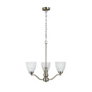 Rochester 3 Lights Traditional Glass Pendant