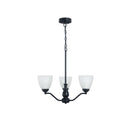 Rochester 3 Lights Traditional Glass Pendant