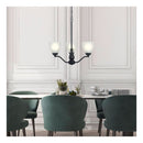 Rochester 3 Lights Traditional Glass Pendant